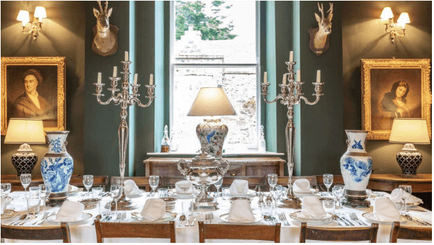 An inside glimpse of the wedding venue
